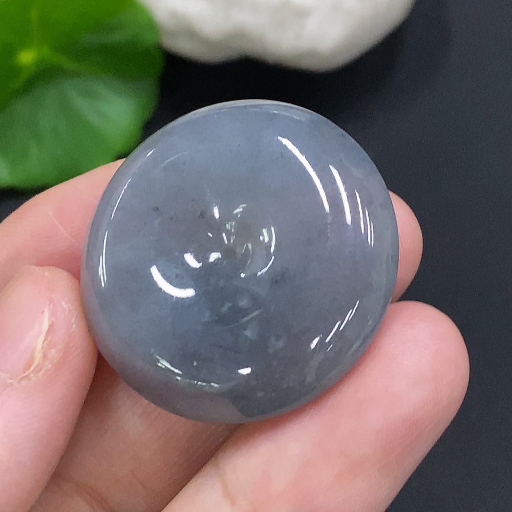 F34070047 Jadeite Safety Buckle, Total Weight Approx. 16.9g