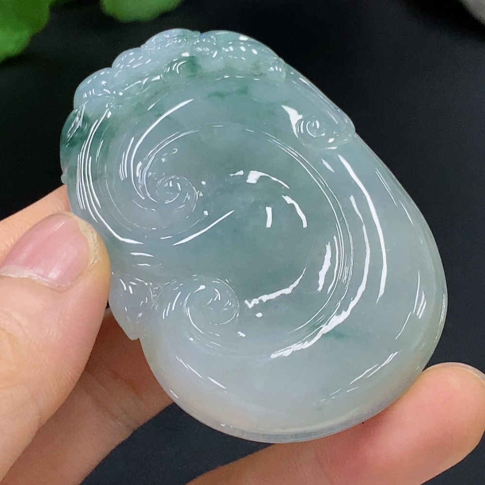 F29414450 Jadeite Pendant Ruyi Total Weight Approx. 45.69g