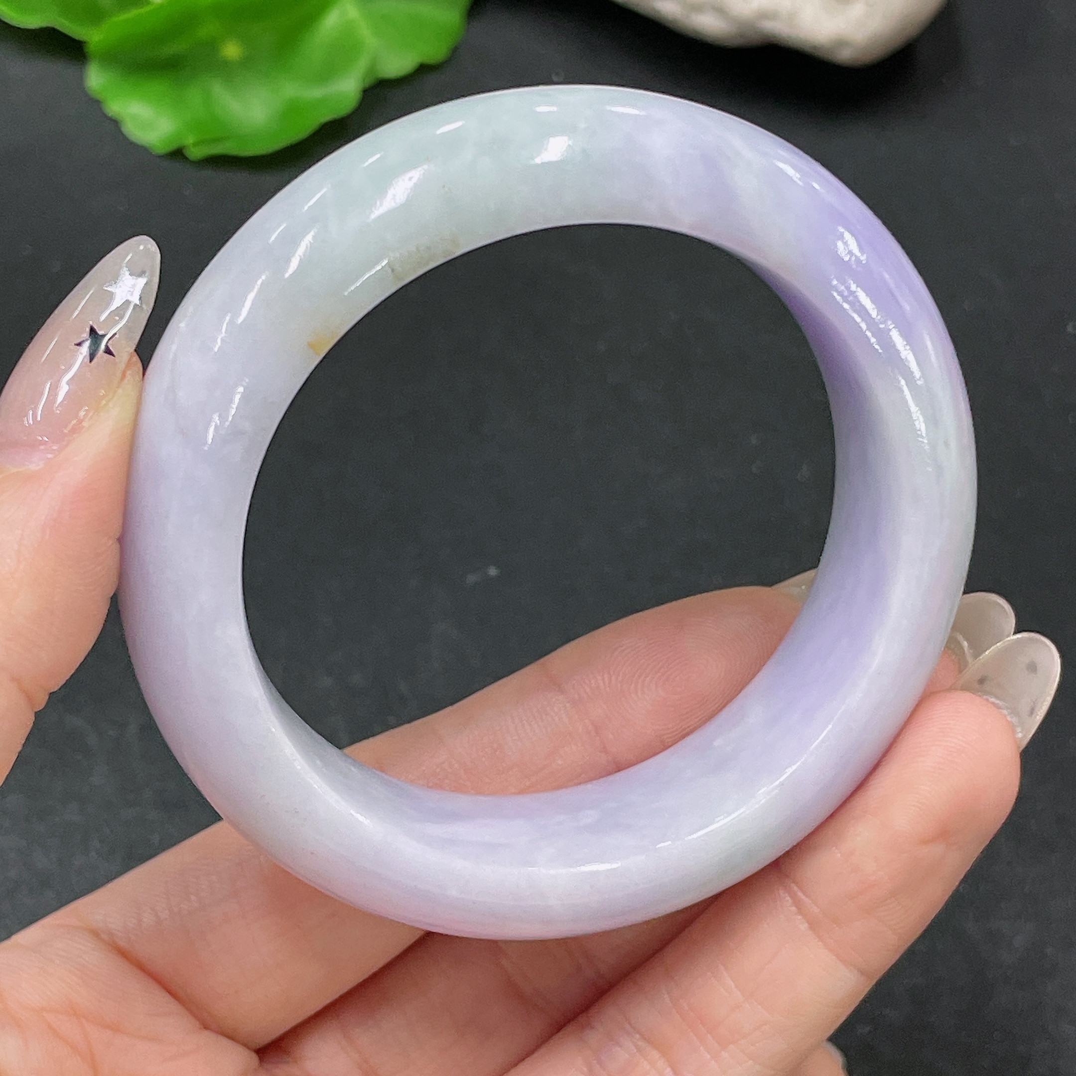F35139362 Jadeite Regular Circle Bracelet Total Weight Approx. 82.51g Contains Color Polishing Powder Size 52.3