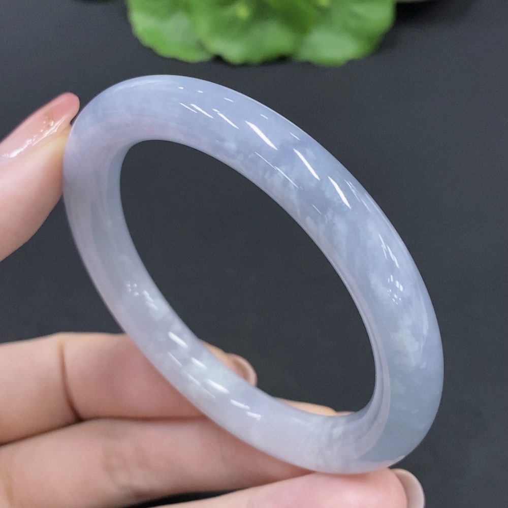 F26967794 JadeiteRound Bangle, Total Weight Approx. 39g, Size 52