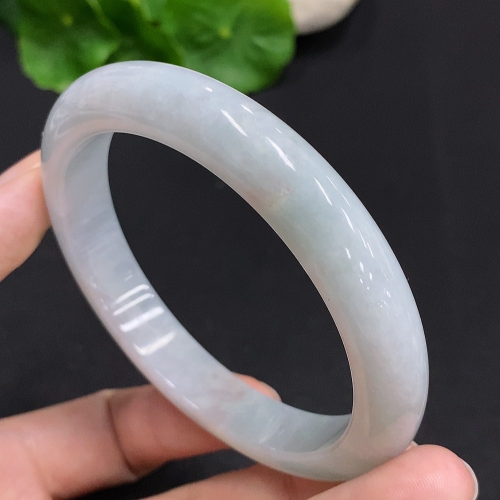 F30489942 Jadeite Circle Bracelet Size 59.2 Total Weight Approx. 51.9g