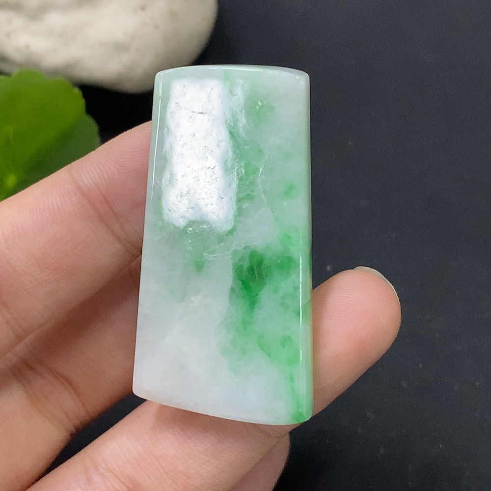 F29395554 Jadeite Plain Pendant Total Weight Approx.15.33g