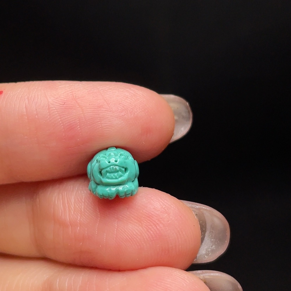 C34989026 Turquoise Pendant Total Weight Approx. 0.7g