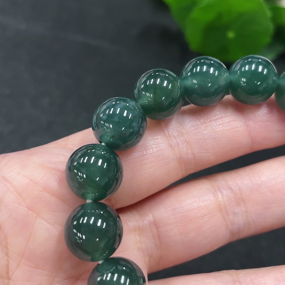 F35142020 Jadeite Bracelet 11.8mm Approx. Total Weight About 47.4g