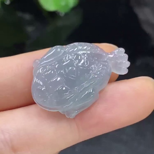 F25879882 Jadeite Pendant Three-Legged Golden Cicada Total Weight Approx. 5.18g