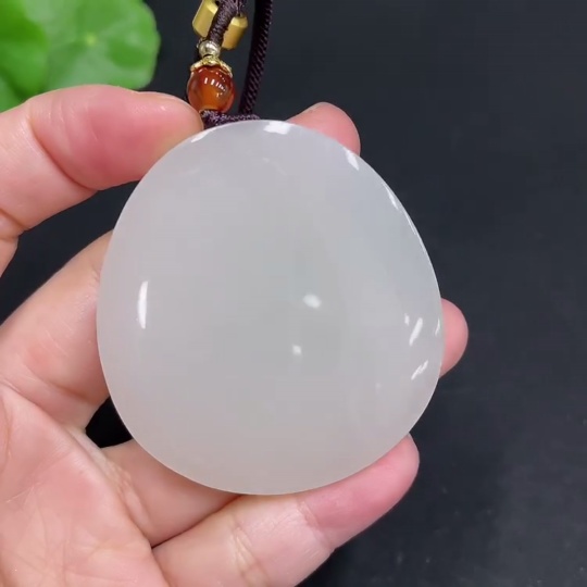 H34052052 Hetian Jade Pendant, Plain Pendant