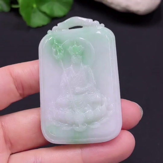 F25929159 JadeitePendant - Tang Sanzang, Total Weight Approx. 33.76g