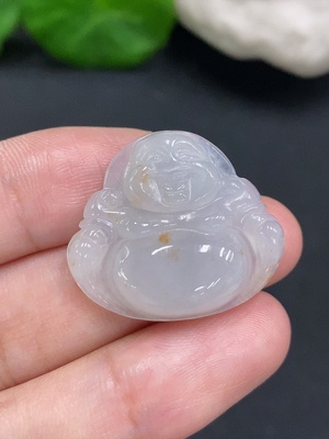 F34021959 Jadeite Buddha Pendant, Total Weight Approx. 5.2g