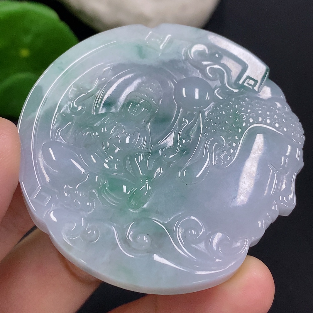 F33857998 Jadeite Enlightenment Pendant