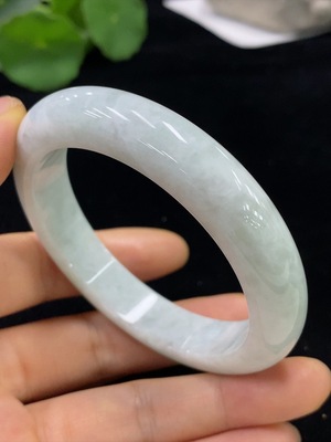 F33928464 Jadeite Round Bangle Size 55.7 Total Weight Approx. 59.15g