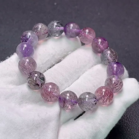 C33922357 Crystal Bracelet Total Weight Approx.35.98g Size 11.6mm