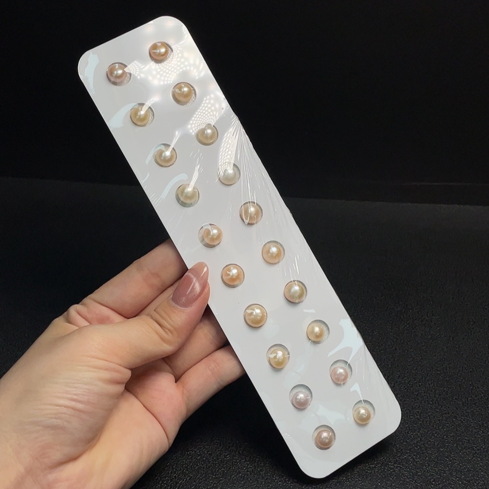 C29403144 Pearl Loose Beads (Approx. 29.26g including glue board, Sell as a Lot 10pcs+)
