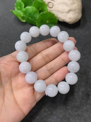 F34999033 Jadeite Bracelet 12mm Approx. Total Weight About 49.66g