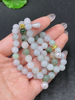 F34064158 Jadeite Bracelet Sell as a Lot Non-Grade A Beads