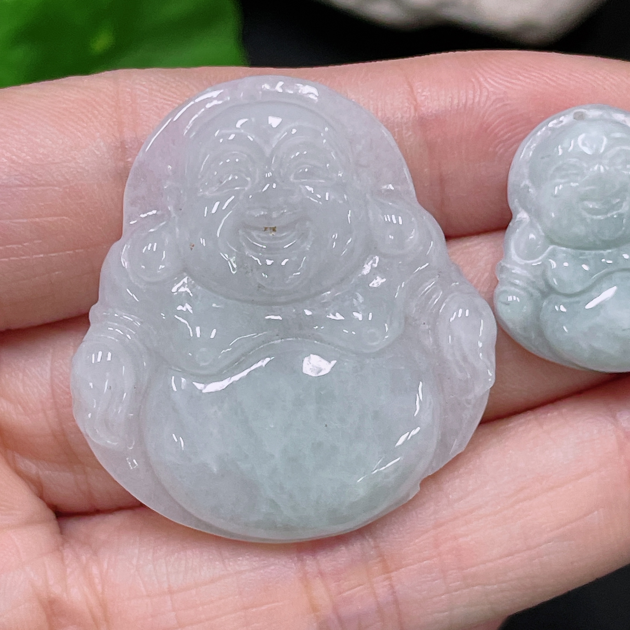 F33892350 Jadeite Pendants Sell as a Lot