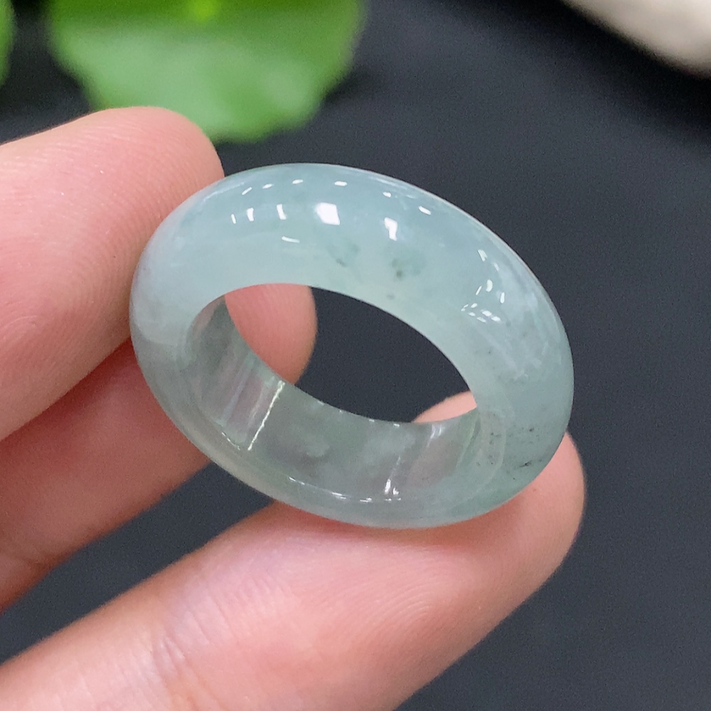 F27123630 Jadeite Ring Total Weight Approx.4.23g Size 9