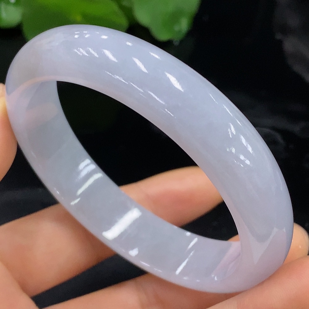 F24821571 Jadeite Round Bracelet 58.9 Inner Diameter Approx. 58.55g Total Weight