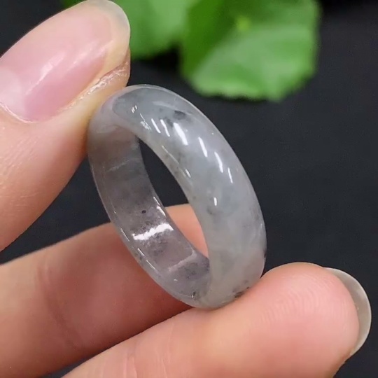 F30497495 Jadeite Ring Size 17 Total Weight Approx. 3.27g