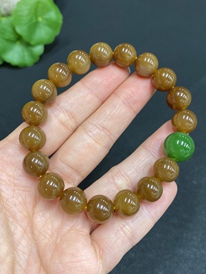 H29328062 Hetian Jade Bracelet, Approx. 9.8mm, Total Weight Approx. 30.2g