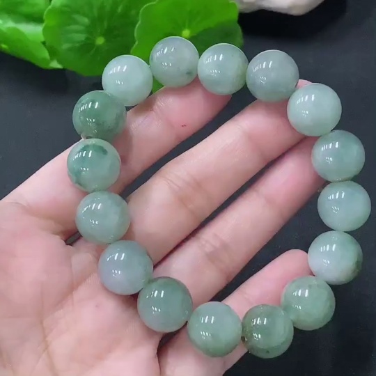 F31613709 Jadeite Bracelet Approx.12.5mm Total Weight Approx.49.84g