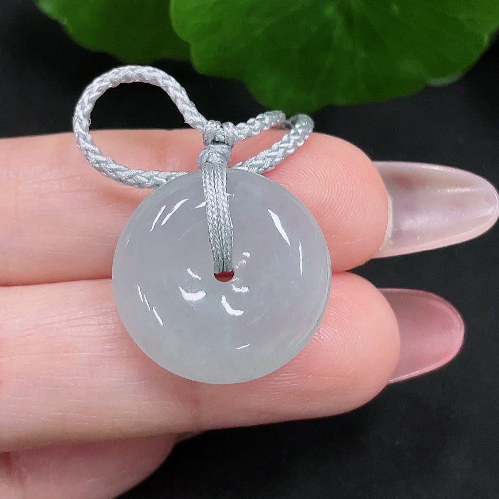 F34033545 Jadeite Safety Buckle Pendant Total Weight Approx. 5.2g