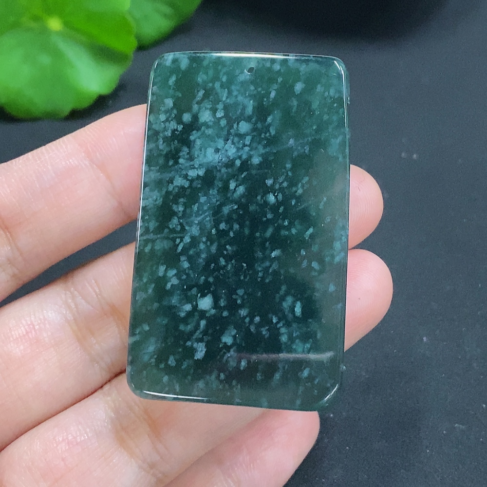 F30542775 JadeiteBodhisattva Akashagarbha Pendant