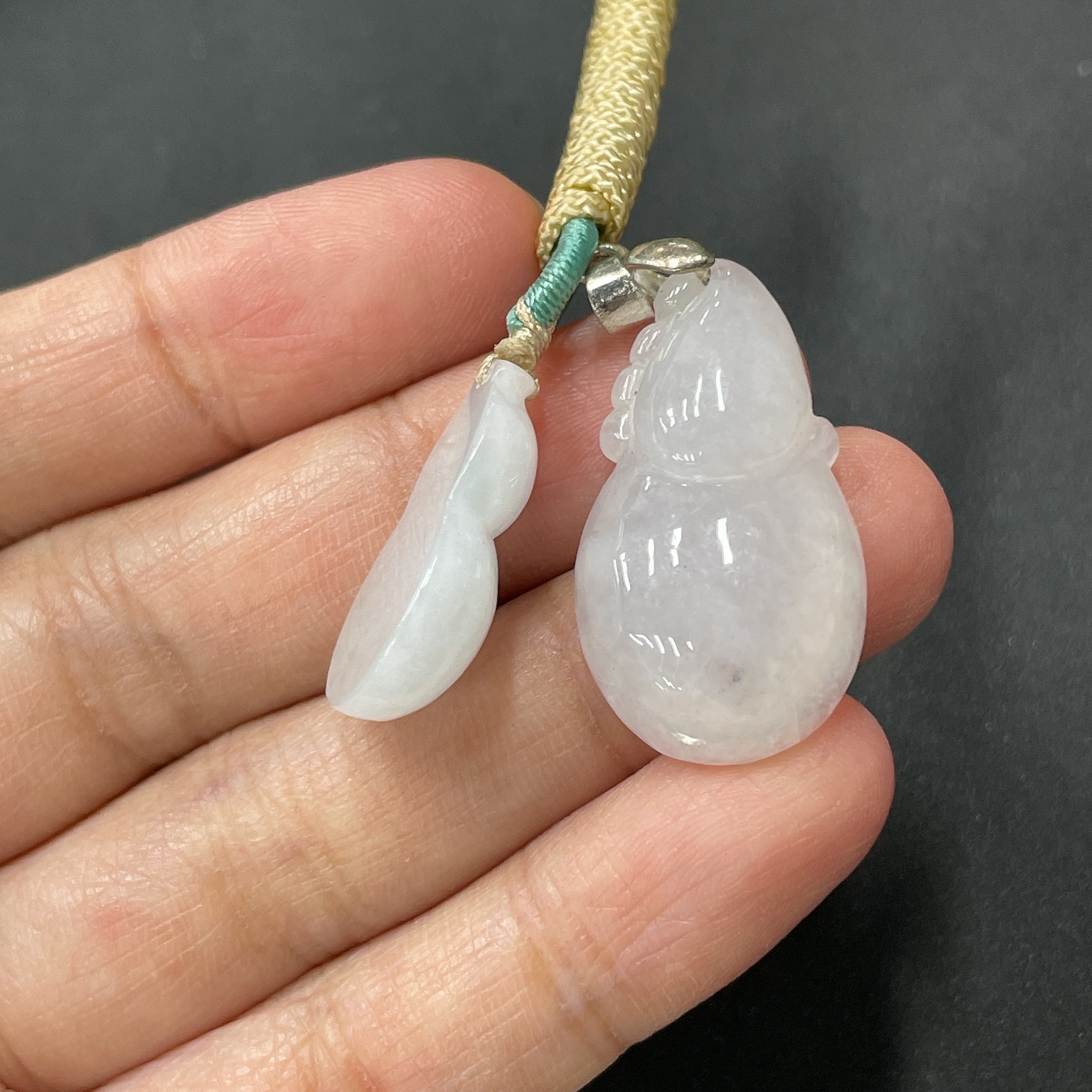F10001174 Jadeite Pendant Sell as a Lot (Non-Gold Inlaid)