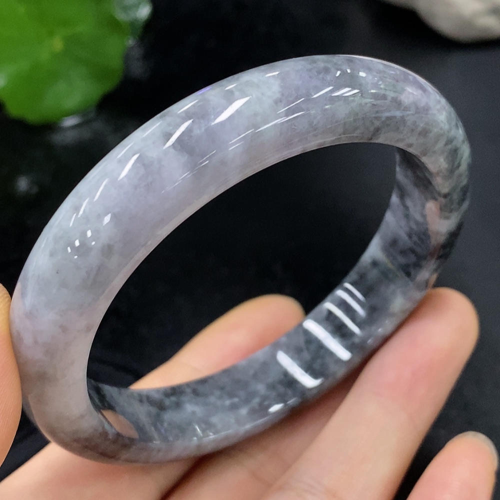 F29381498 Jadeite Round Bracelet, Total Weight Approx. 56.77g, Size 57