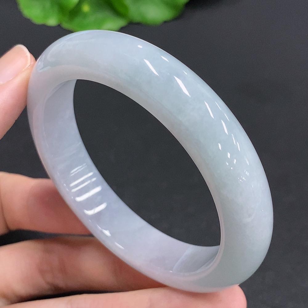 F30457175 Jadeite Round Bracelet Total Weight Approx. 60.3g Size 56