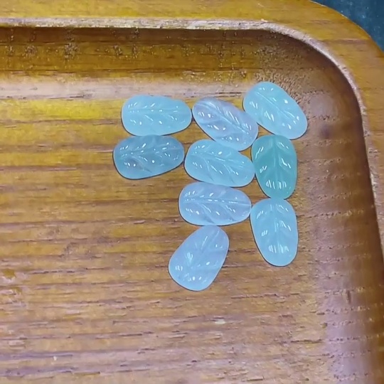 F35138440 Jadeite Pendant Leaves Sell as a Lot