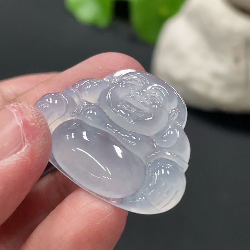 F33909914 Jadeite Pendant Buddha, Total Weight Approx. 5.5g