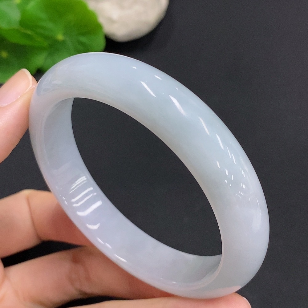 F33857196 Jadeite Round Bracelet, Total Weight Approx. 61g, Size 58.6