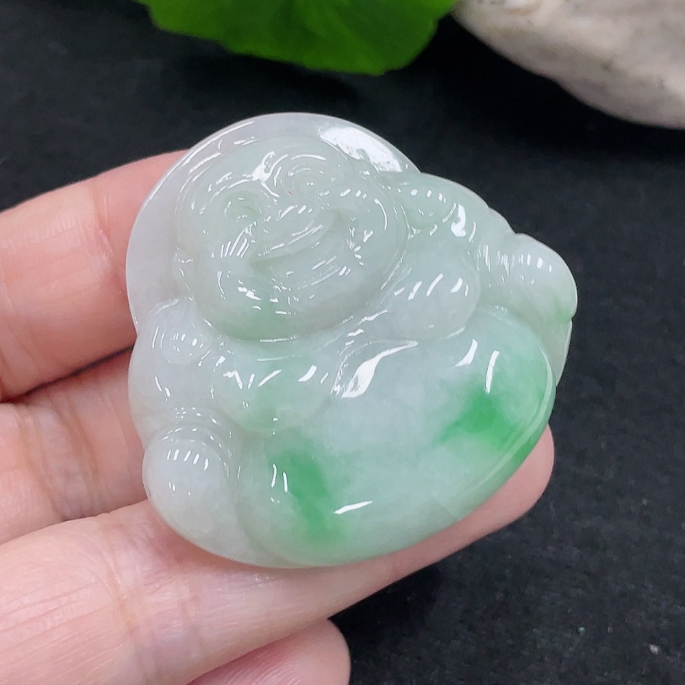 F33827318 JadeiteBuddha Pendant