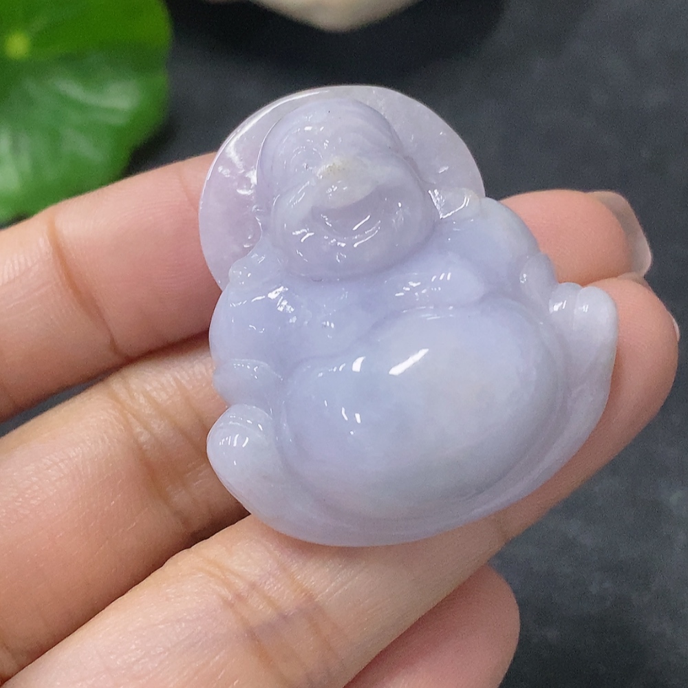 F34041886 Jadeite Pendant Buddha, Total Weight Approx. 20.920g