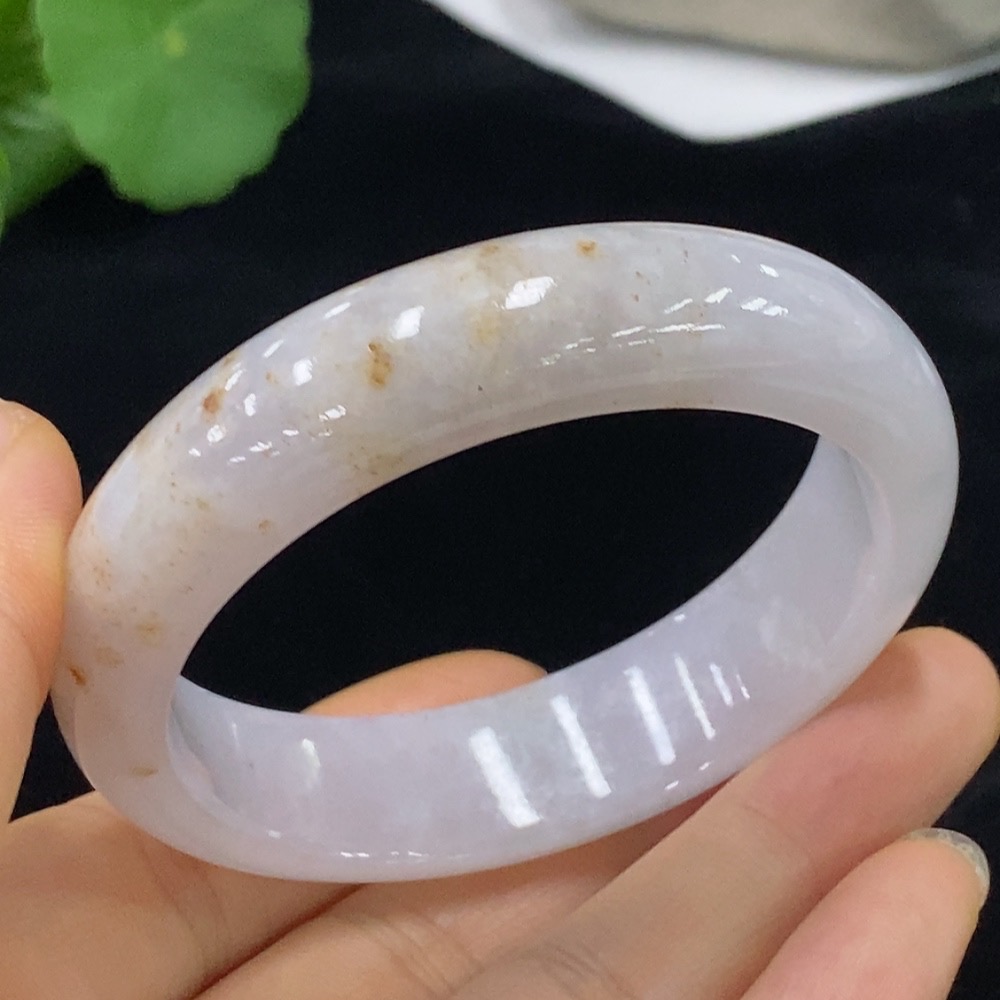 F33836060 Jadeite Round Bracelet Size 51.1 Total Weight Approx. 51.47g