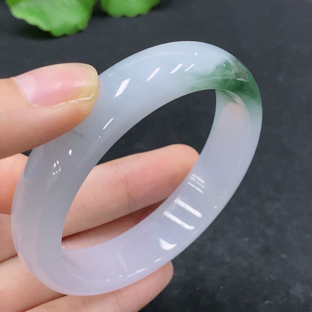 F31683607 Jadeite Regular Bangle 53.9 Inner Diameter Total Weight Approx. 48.85g
