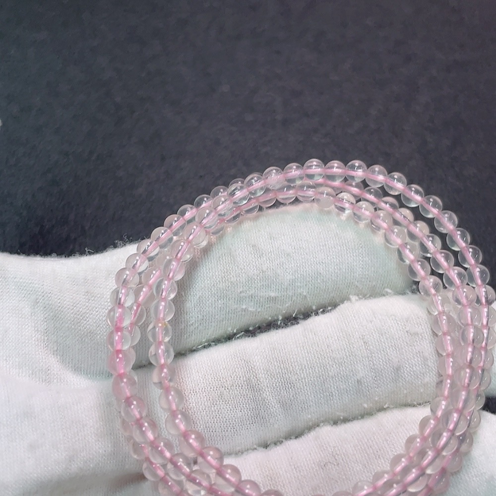 C34990733 Crystal Beaded Bracelet, Total Weight Approx. 11.44g, Size About 3.8mm