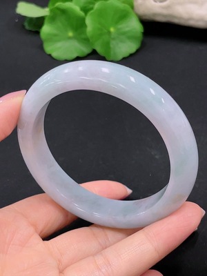 F23596538 Jadeite round bracelet, inner diameter 57.5, total weight 63.984g