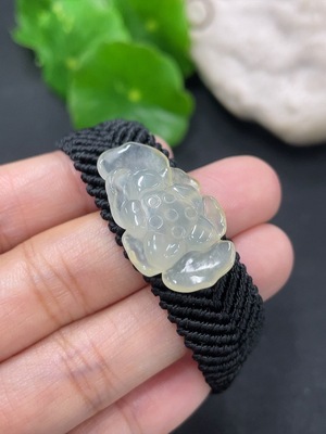 F46568626 翡翠手绳 货品总约重8.07g