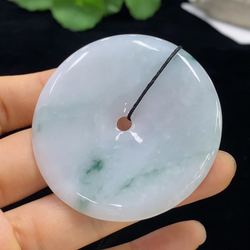 F31651001 JadeiteSafety Buckle Pendant