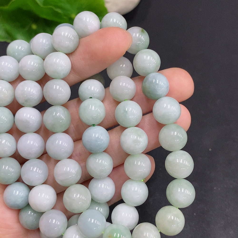 F33876557 Jadeite Bead Bracelet One Lot Sale