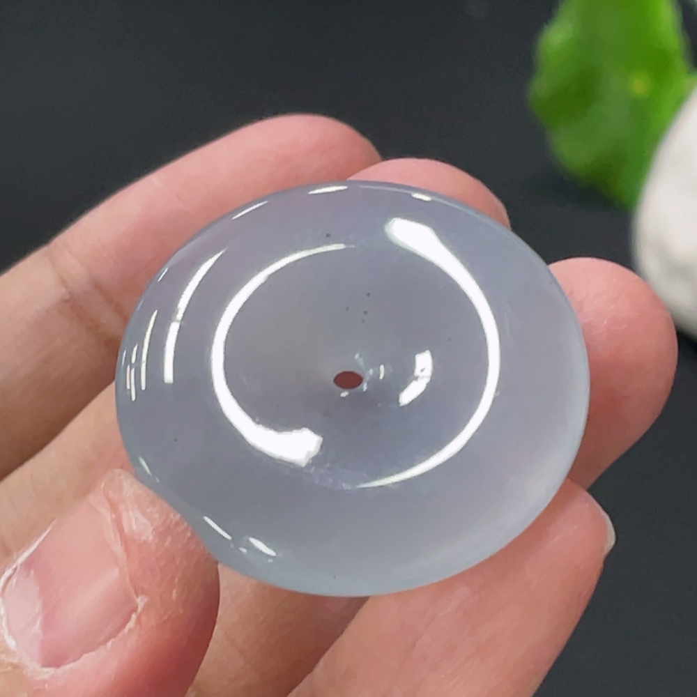 F33836973 Jadeite Peace Knot Pendant Total Weight Approx. 11.6g