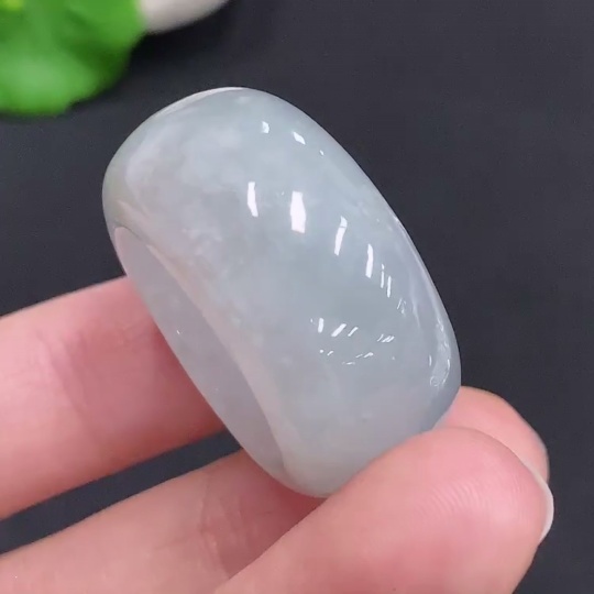 F33876983 Jadeite Ring Size 21 Total Weight Approx. 18.1g