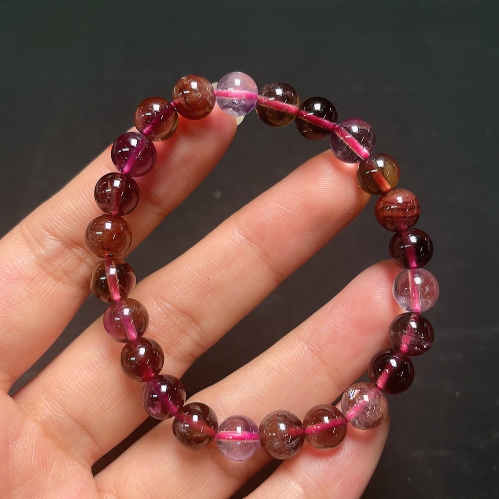 C33854887 Crystal Bracelet Total Weight Approx. 14.59g Size About 7.6mm