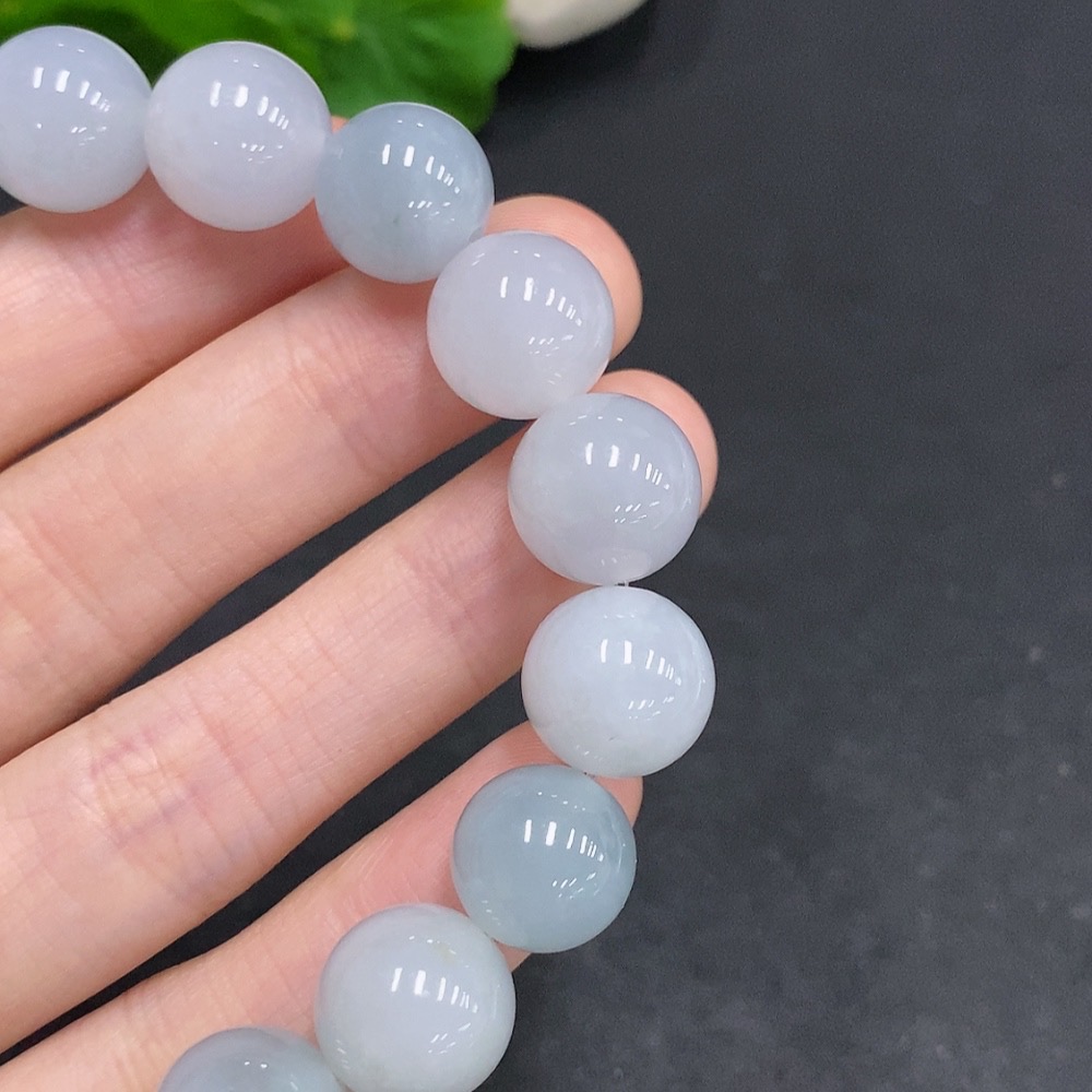 F33878300 Jadeite Bracelet Total Weight Approx. 57.3g Size 12.4mm