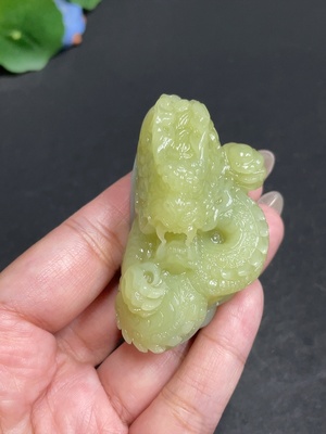 H29422970 Hetian Jade Pendant - Roaming the World, Total Weight Approx. 90.4g