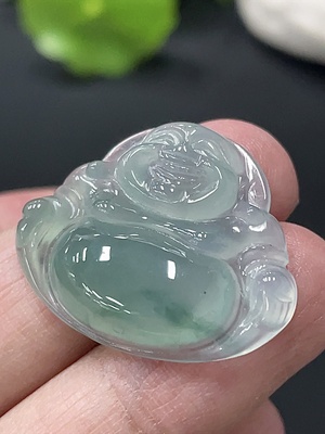 F32755531 Jadeite Buddha Pendant, Total Weight Approx. 4.75g