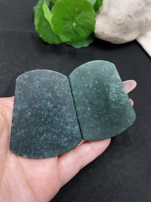 F34032659 Jadeite Plain Pendant Mounting Pieces Unpolished Sell as a Lot