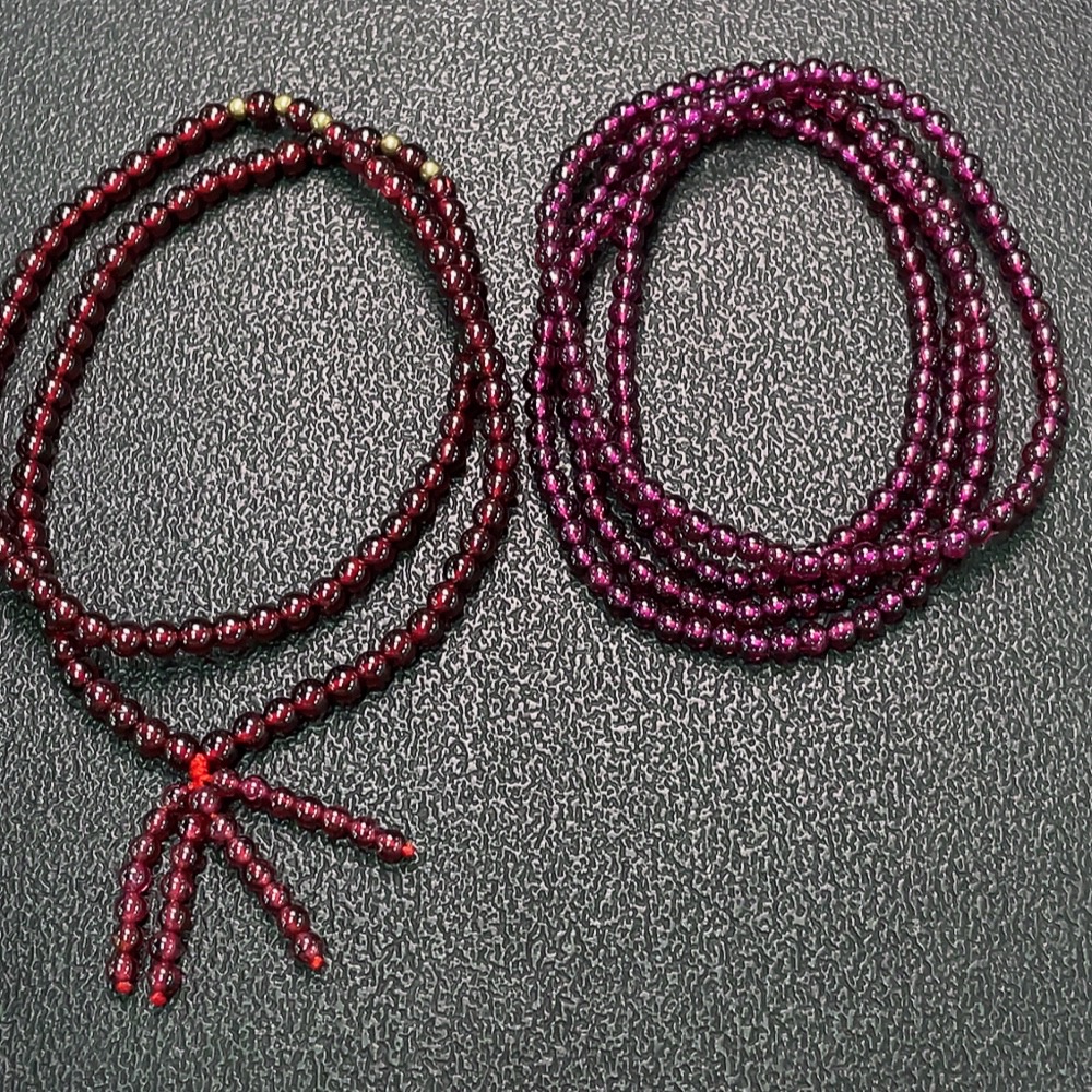C34949389 Garnet Bead Strand Non-Gold Total Weight Approx. 37.91g Sell as a Lot