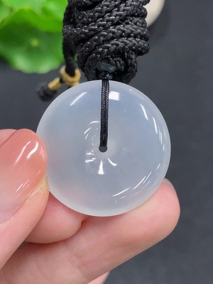 F34061425 Jadeite Peace Knot Total Weight Approximately 10.2g (Including Rope Weight)